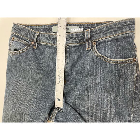 Gap Flare Stretch Jeans Mid Rise Denim 5 Pocket Medium Wash Blue Womens Size 10 - Picture 7 of 9